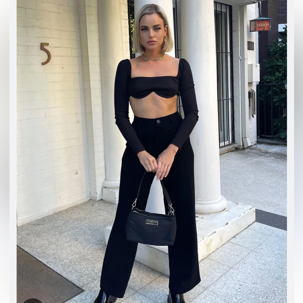 Elegant Black Women's Linen Pants